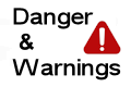The Goldfields Danger and Warnings